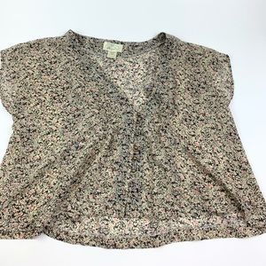 Boho Sheer Flowy Top